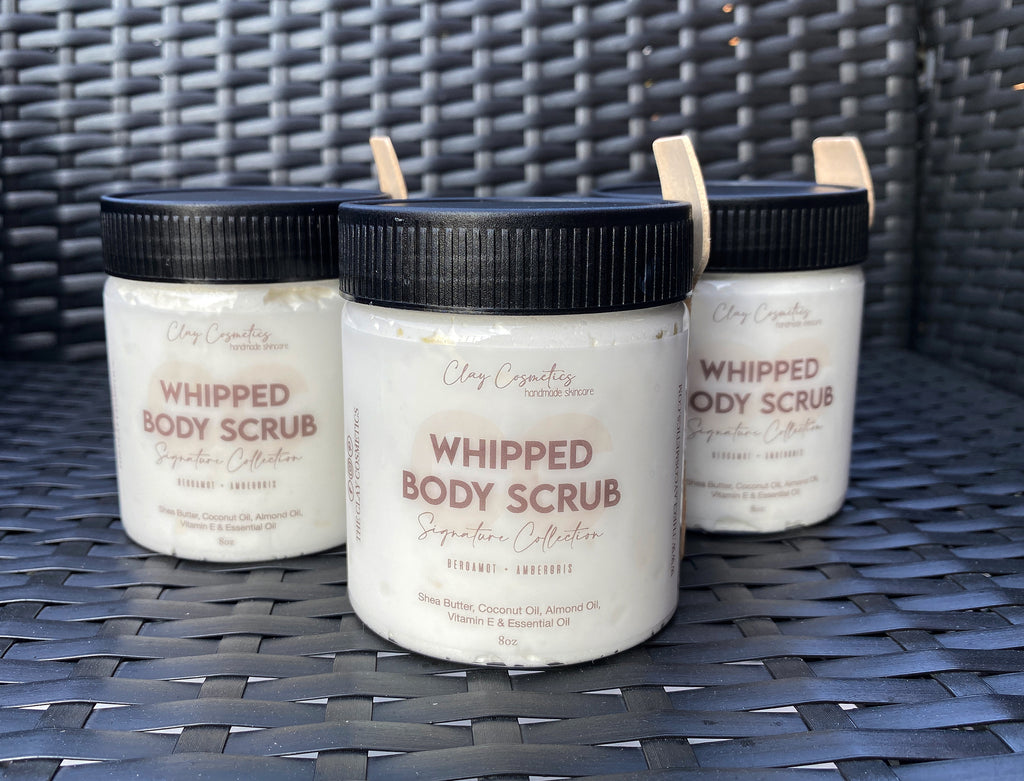 Whipped Body Scrub - Bergamot & Ambergris